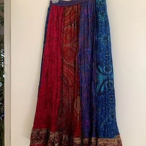 Chico’s multi color flowing skirt